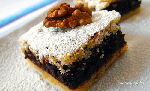 Csokis diós pite recept