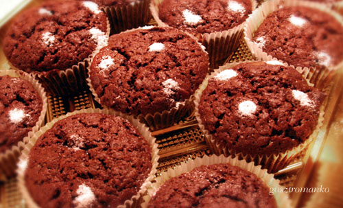 Csokis muffin recept