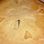 Mákos mazsolás banános pite recept