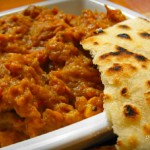 Padlizsánkrém naan kenyérrel recept
