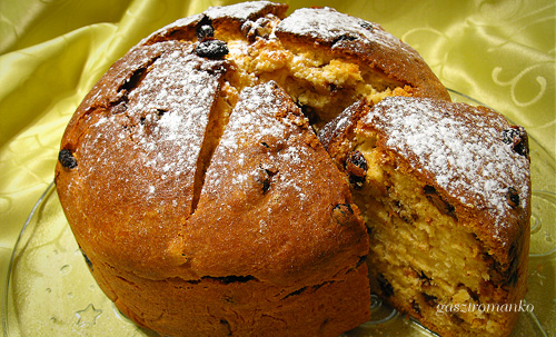 Csokis Mazsolás Panettone recept
