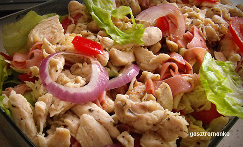 Takeaway saláta recept