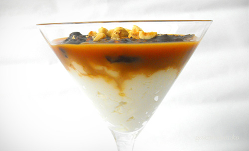 Túró guru kehely recept
