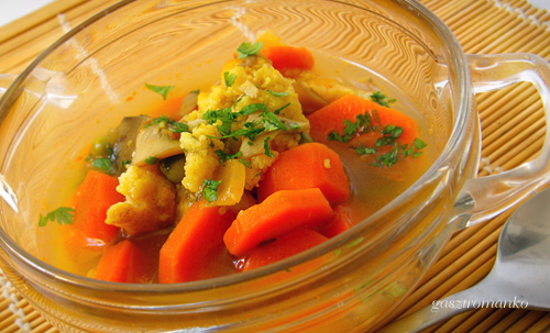 Zöldségragu leves recept